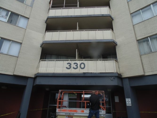 Balcony Cleaning After