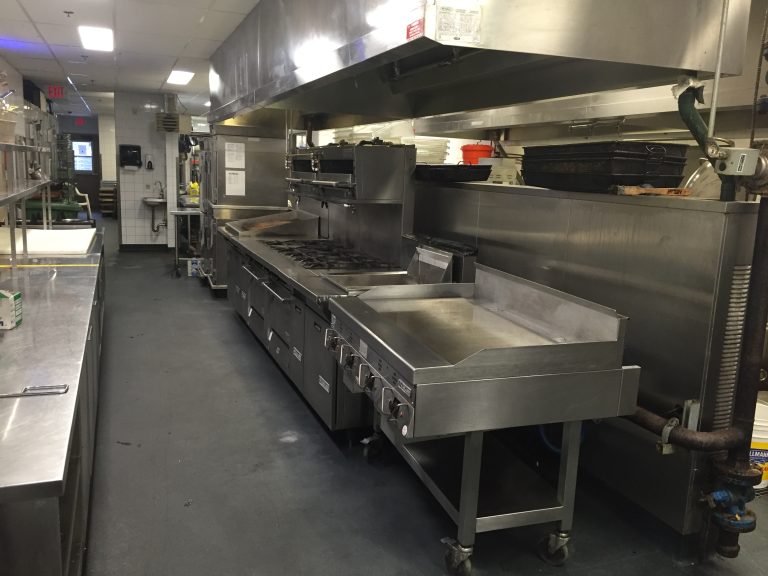 commercial kitchen cleaning