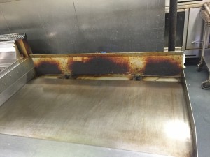 Cooking Equip cleaning before