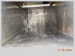 ductwork not greasy after